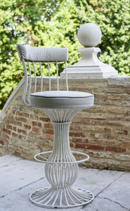 SIRIO - Iron chair _ Samuele Mazza Outdoor